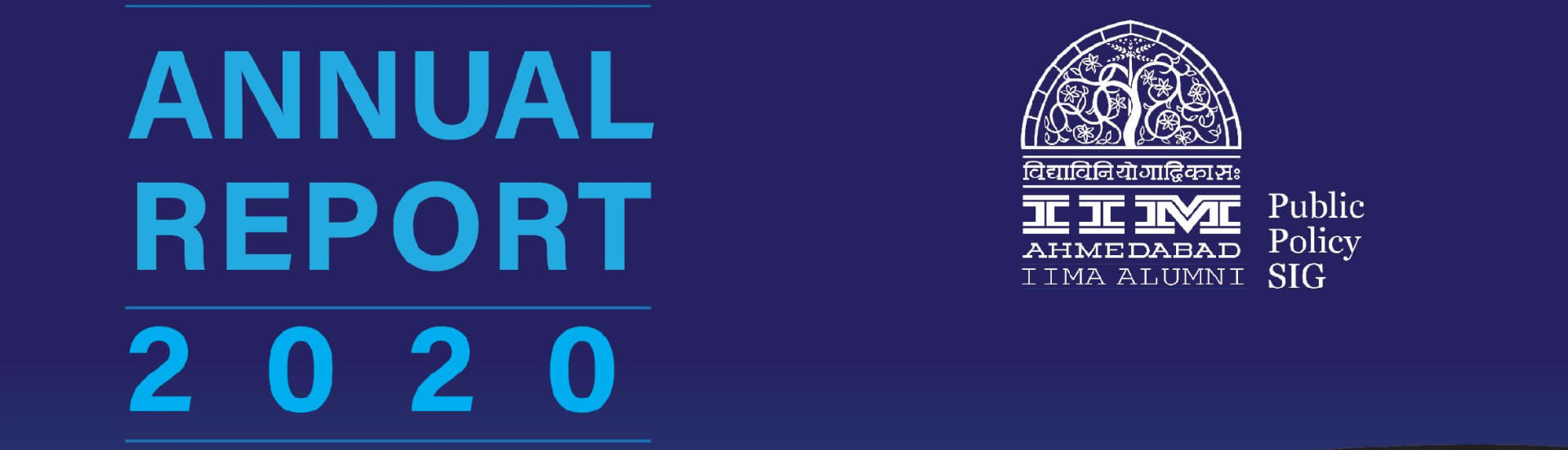 IIM Ahmedabad Public Policy Alumni Special Interest Group 2020