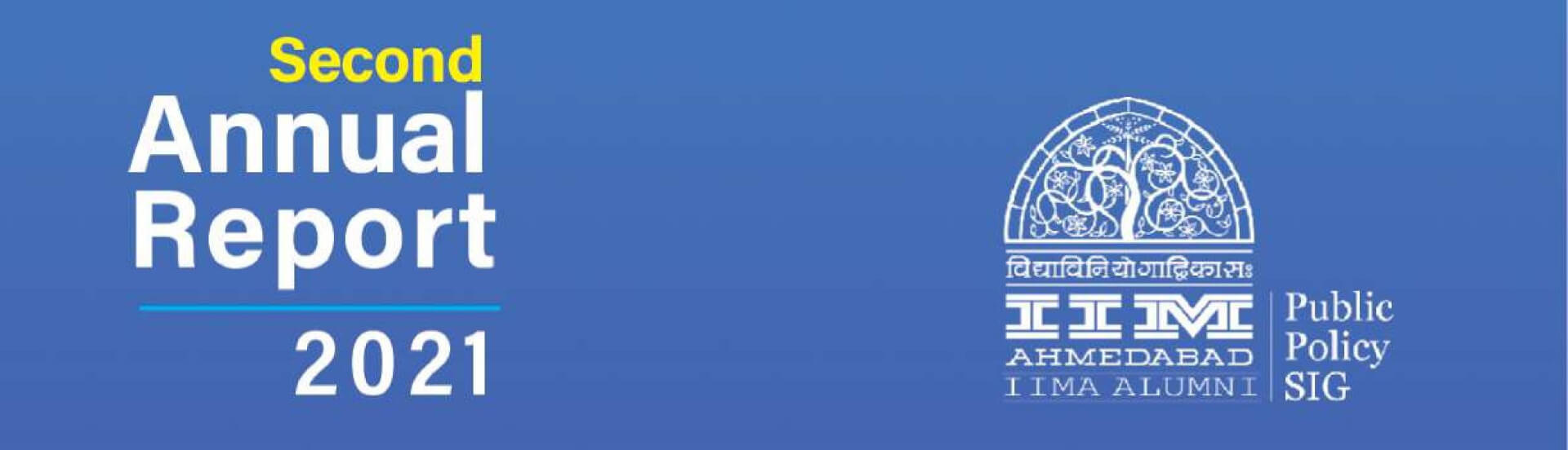 IIM Ahmedabad Public Policy Alumni Special Interest Group 2021